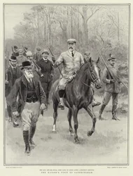 Het Bezoek van de Keizer aan Sandringham